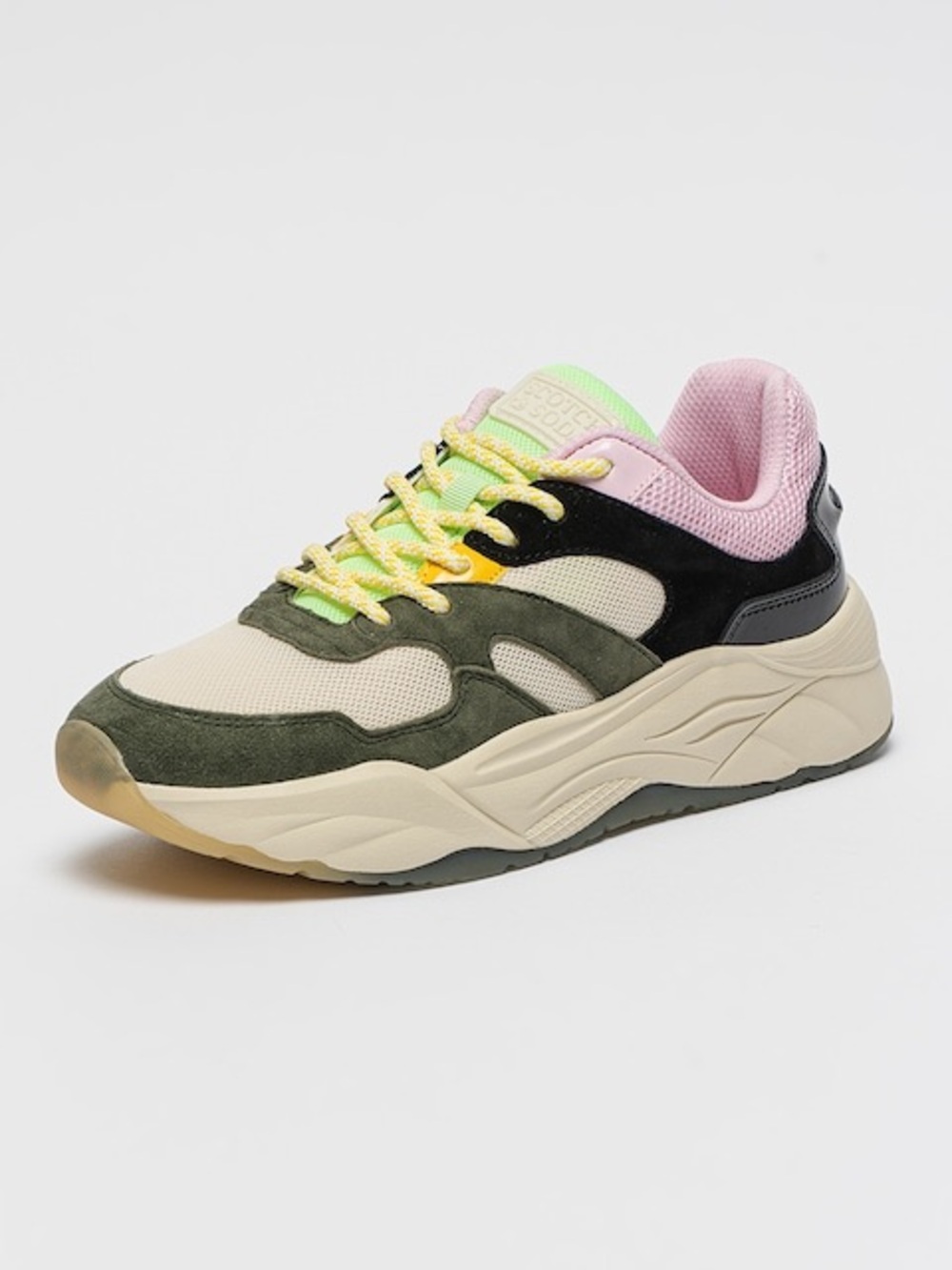NWOT Scotch & Soda 6.5 Colorful Chunky Sneaker Designer Pastel Streetwear Cali